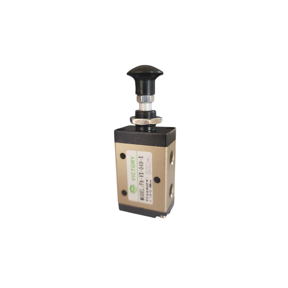 Válvula 3 Vías Sin Conectores de Accionamiento